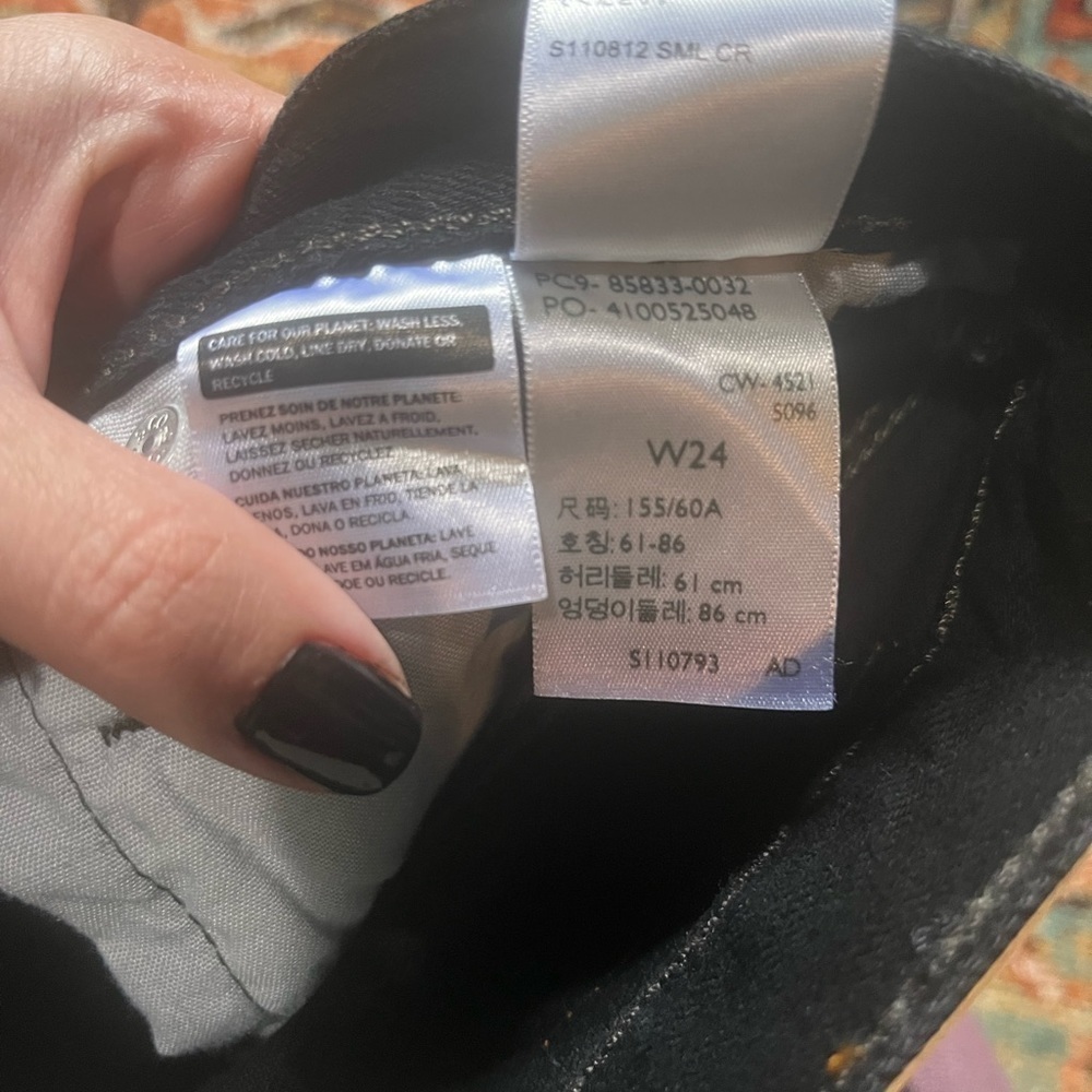 Levi's 501 Mid Thigh Short Lunar Black - Picture 11 of 11